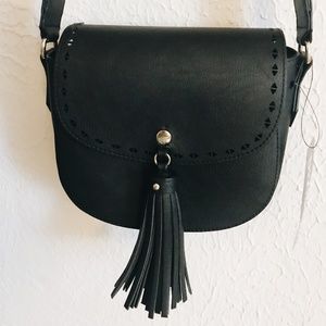 DIVIDED H&M Cross Body Fringe Bag
